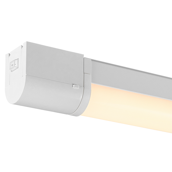 Wandleuchte Malaika - Aluminium - 1-flammig - Weiß - 7 x 49 cm