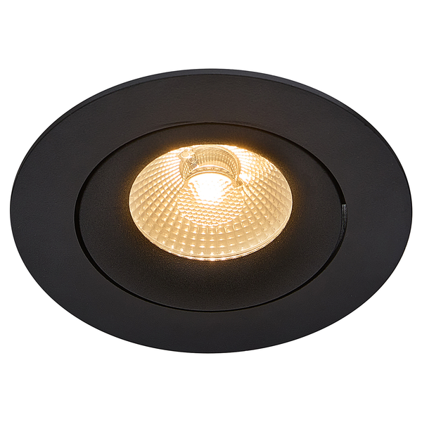 Einbauleuchte Aliki - Aluminium - 1-flammig - Schwarz