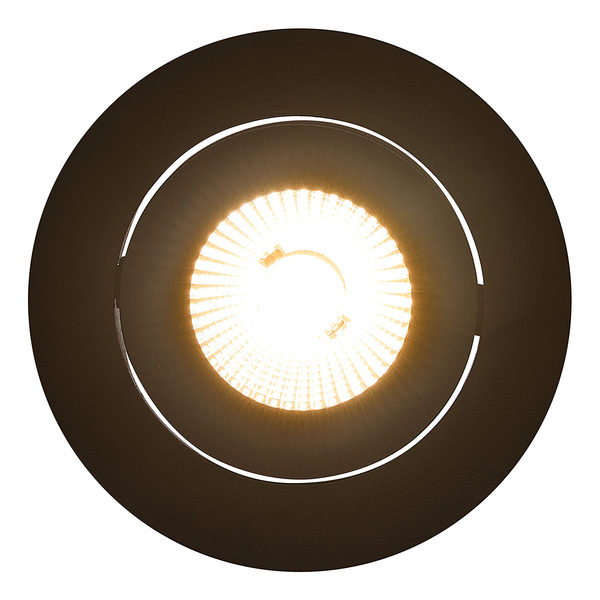 Einbauleuchte Aliki - Aluminium - 1-flammig - Schwarz