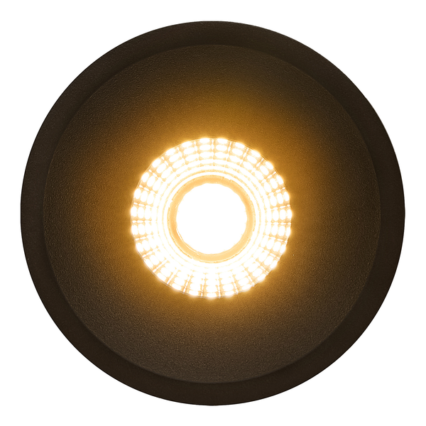 Einbauleuchte Albric - Aluminium - 1-flammig - Schwarz