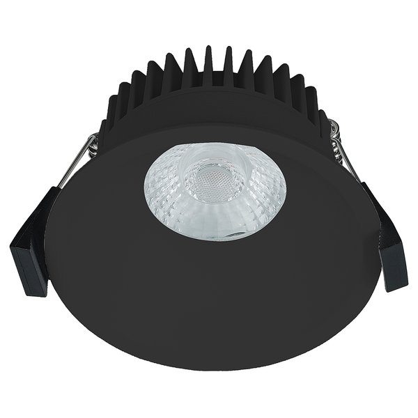 Einbauleuchte Albric - Aluminium - 1-flammig - Schwarz