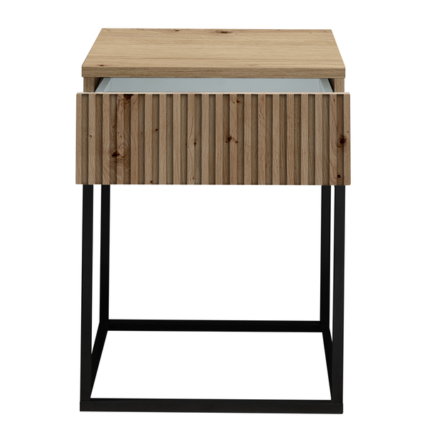 Nachtkommode Motts - Eiche Artisan Dekor - 40 x 52 cm