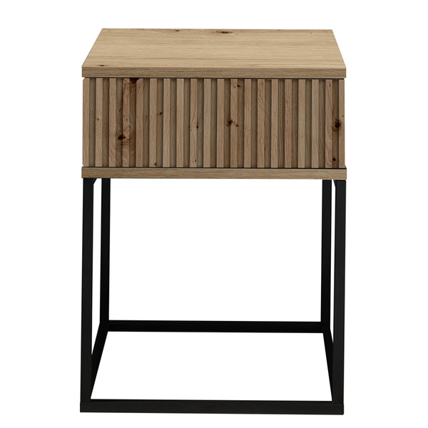 Nachtkommode Motts - Eiche Artisan Dekor - 40 x 52 cm