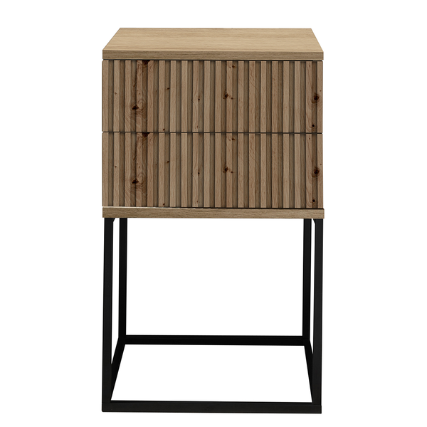 Nachtkommode Motts - Eiche Artisan Dekor - 40 x 65 cm