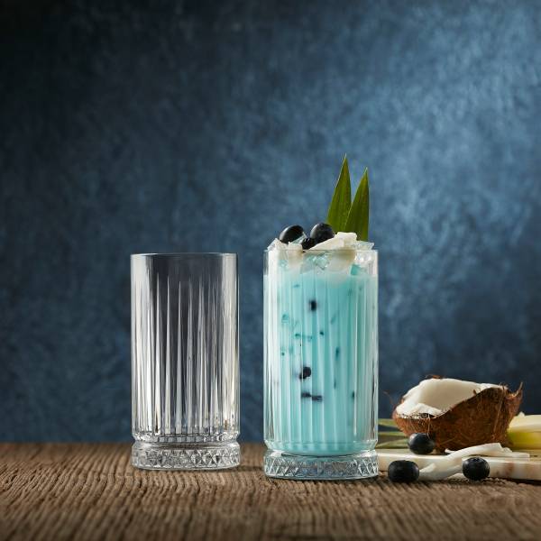 Longdrinkgläser Elysia 28cl 4er-Set - Klarglas - Transparent