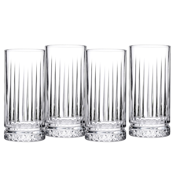 Longdrinkgläser Elysia 45cl 4er-Set - Klarglas - Transparent