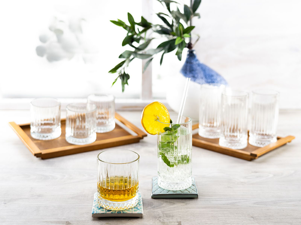 Longdrinkgläser Elysia 45cl 4er-Set - Klarglas - Transparent