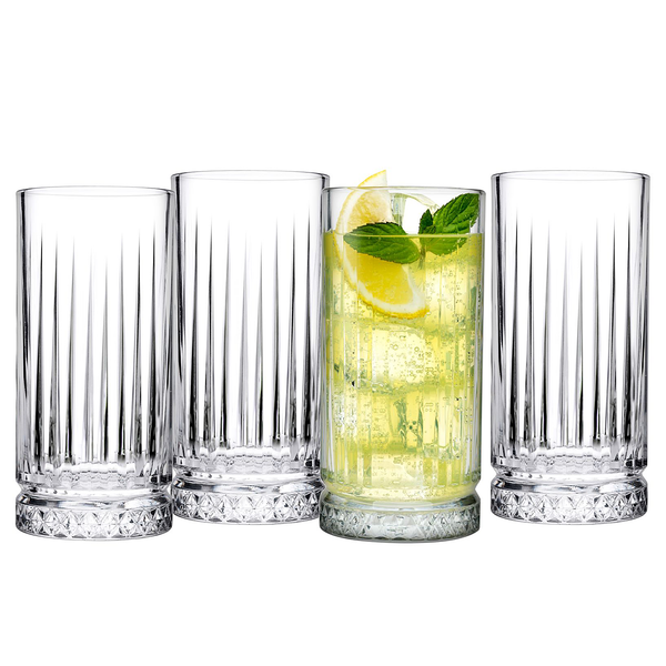 Longdrinkgläser Elysia 45cl 4er-Set - Klarglas - Transparent