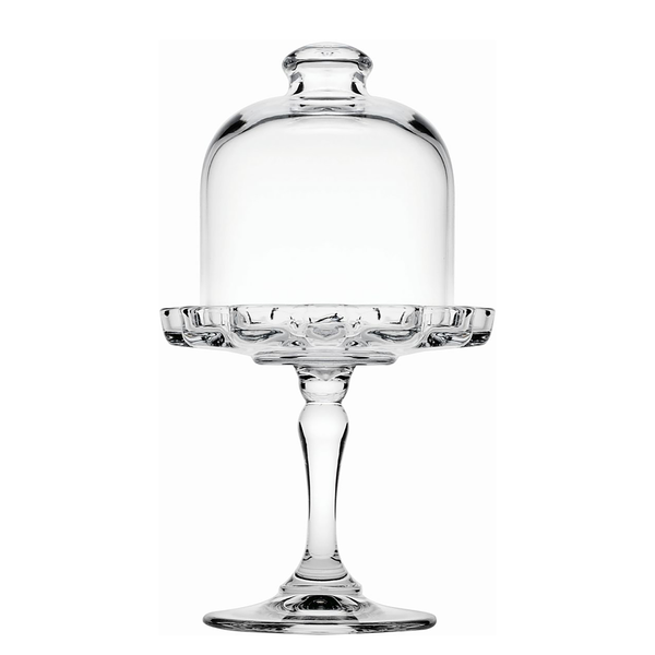 Tortenplatten Mini Patisserie - Klarglas - Transparent - 4-teilig