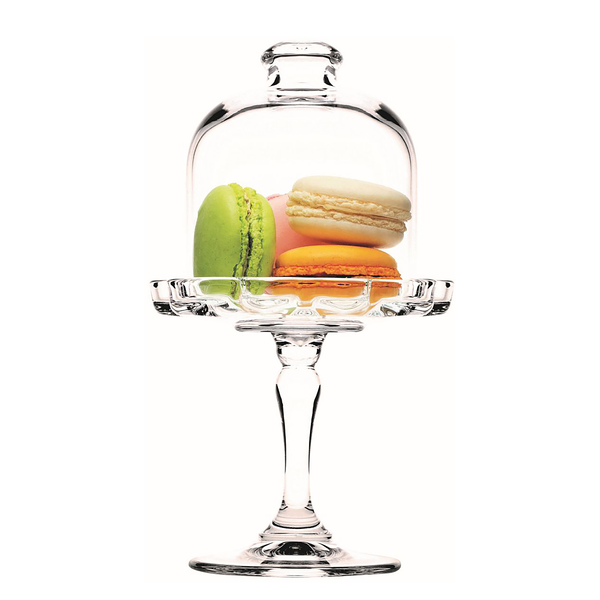 Tortenplatten Mini Patisserie - Klarglas - Transparent - 4-teilig