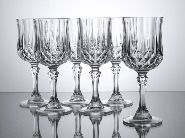 Weißweinglas Longchamp Eclat - Klarglas - Transparent - 6er-Set