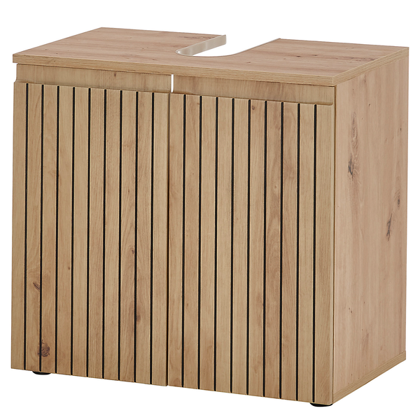 Waschbeckenunterschrank Rookerie Türen - Eiche Artisan Dekor - Eiche Artisan Dekor