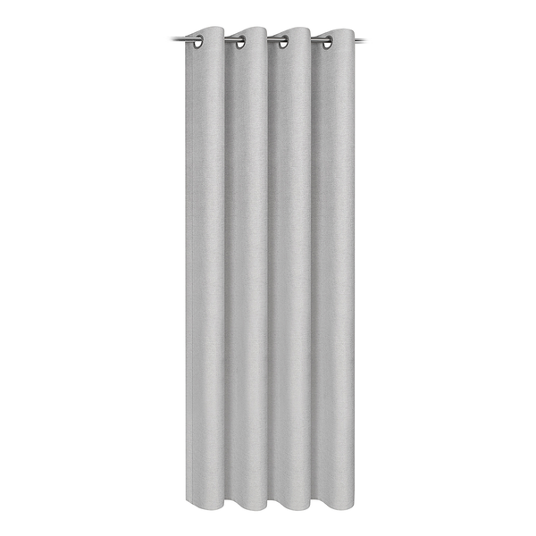 Ösenschal Ausri - Polyester - Silbergrau