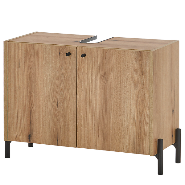 Waschbeckenunterschrank Bouchoux - Eiche Evoke Coast Dekor