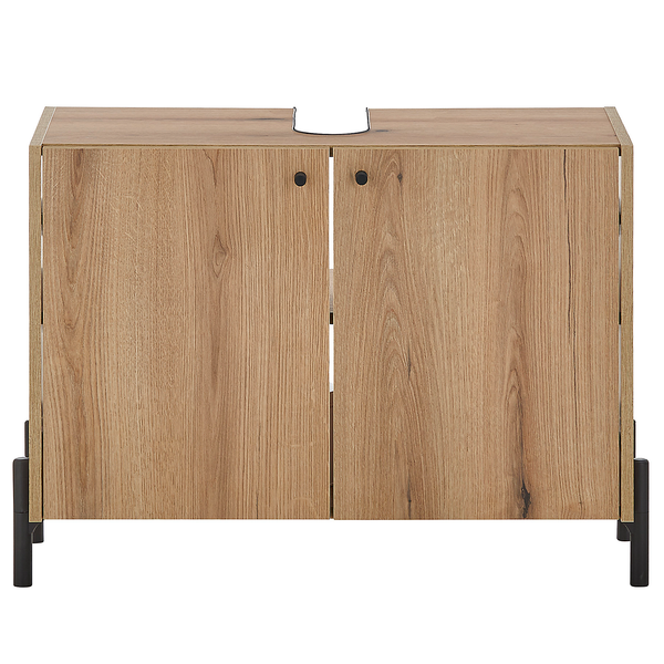 Waschbeckenunterschrank Bouchoux - Eiche Evoke Coast Dekor