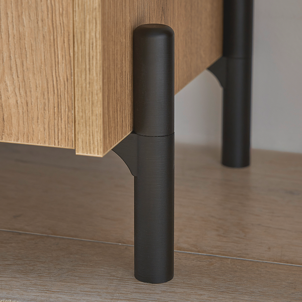 Waschbeckenunterschrank Bouchoux - Eiche Evoke Coast Dekor