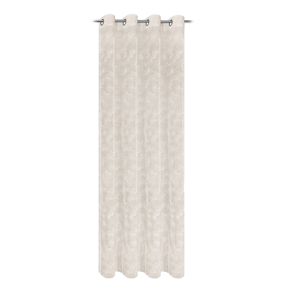 Ösenschal Dumti - Polyester - Weiß
