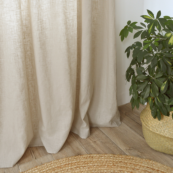 Schlaufenschal Saole - Baumwolle - Beige