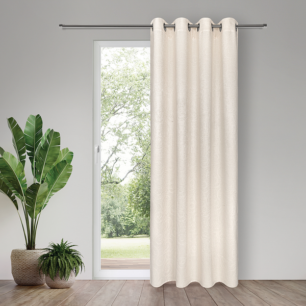 Ösenschal Feese - Polyester - Beige