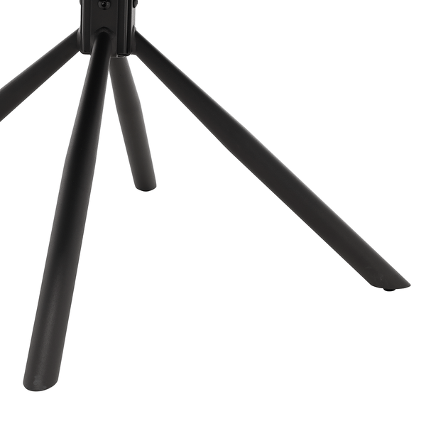 Drehbarer Armlehnenstuhl Solin - Microfaser / Strukturstoff - Graphit