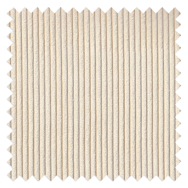 Drehbarer Armlehnenstuhl Tasera - Cord / Metall - Beige - Schwarz