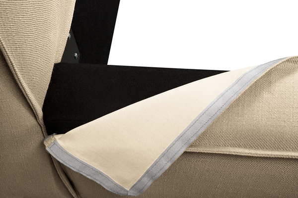 Wechselbezug KINX Polsterbett - Flachgewebe Desna: Sand - 180 x 200cm - 110 cm