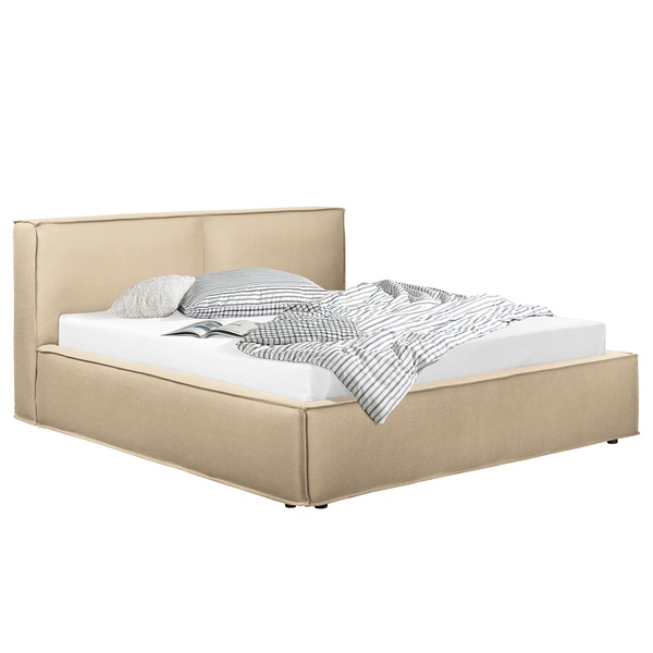 Wechselbezug KINX Polsterbett - Flachgewebe Desna: Sand - 180 x 200cm - 110 cm