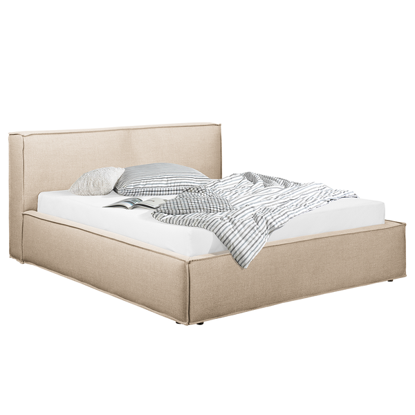 Wechselbezug KINX Polsterbett - Flachgewebe Drems: Beige - 180 x 200cm - 110 cm