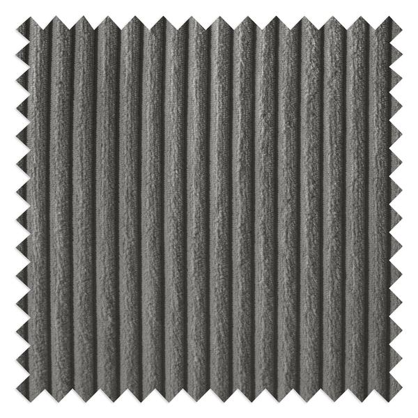 Wechselbezug KINX Polsterbett - Cordstoff Poppy: Graphit - 180 x 200cm - 110 cm