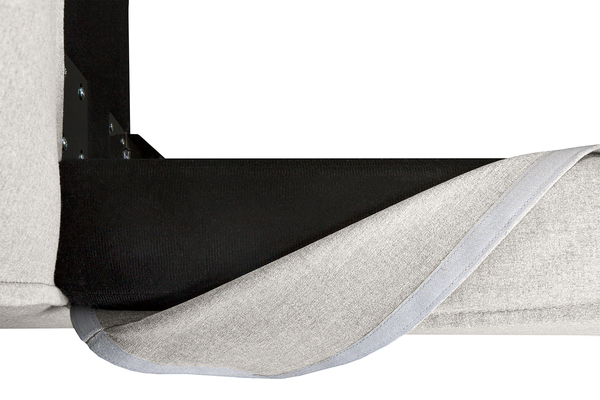 Wechselbezug KINX Polsterbett - Flachgewebe Drems: Weiß - 220 x 200cm - 110 cm