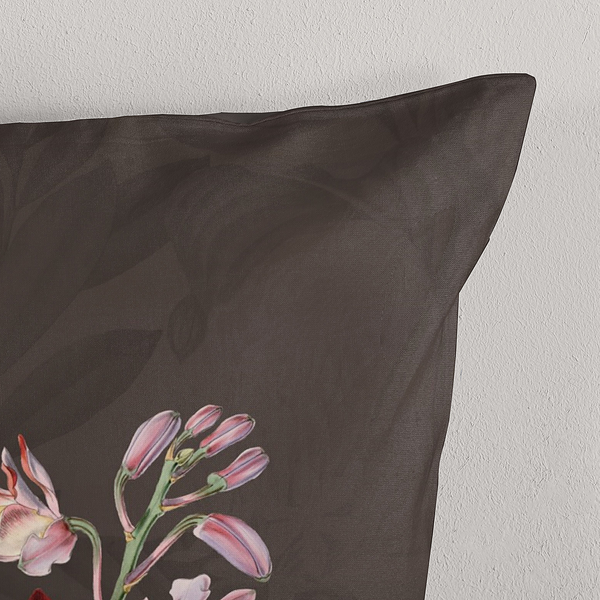 Renforce-Bettwäsche Phoebe - Baumwolle - Braun - 135 x 200 cm + Kissen 80 x 80 cm