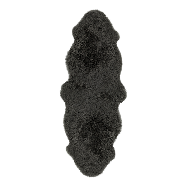 Teppich Schaffell Typ A - Schaffell - Schwarz