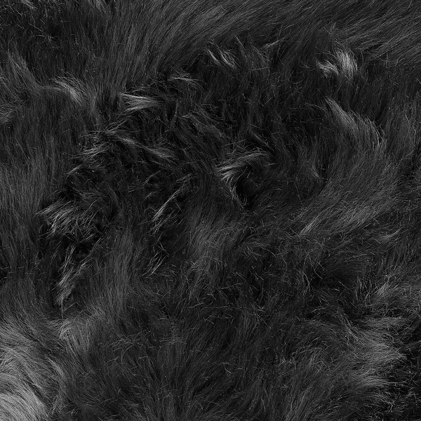 Teppich Schaffell Typ A - Schaffell - Schwarz