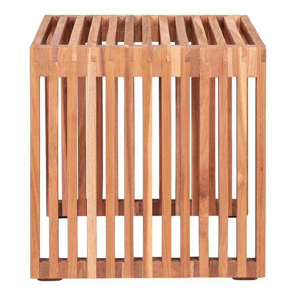 Beistelltisch Pego - Teak Massiv - Braun