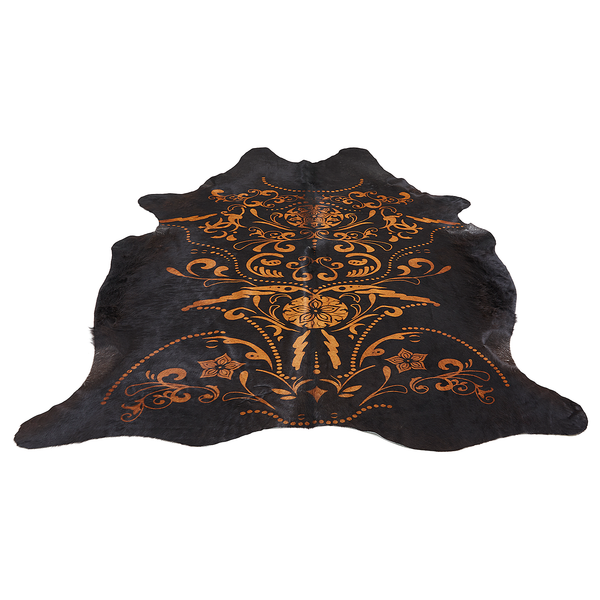 Rinderfell Rocko - Rinderfell - Braun / Schwarz