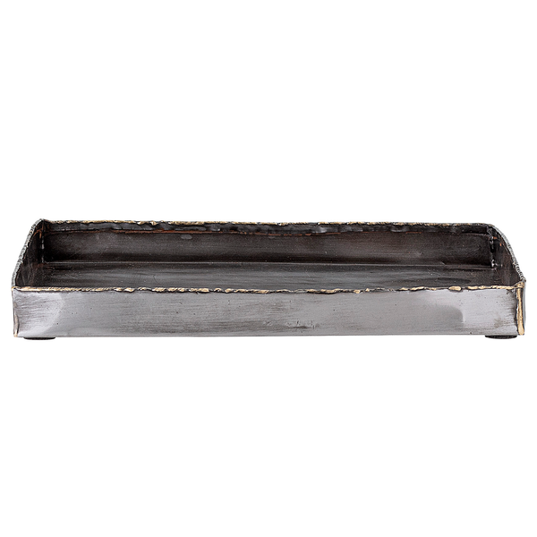 Servierplatte Cody 2er-Set - Eisen - Silber