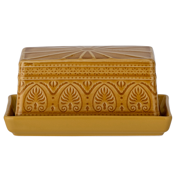 Butterdose Rani - Keramik - Gelb