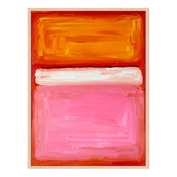 Bild Abstract Art Paint - 32 x 42 x 2.6 cm