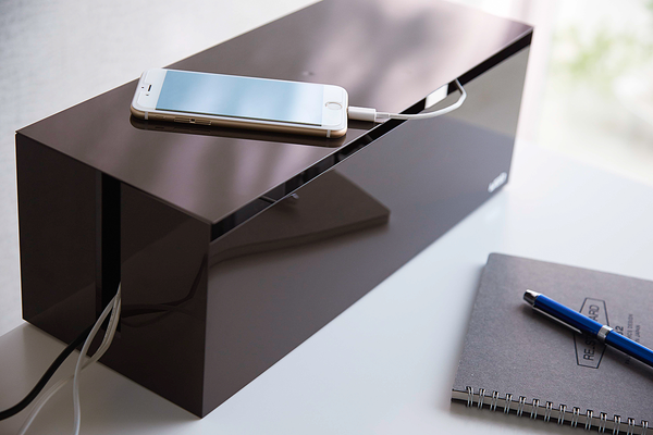 Kabelbox Web - Kunststoff - Schwarz