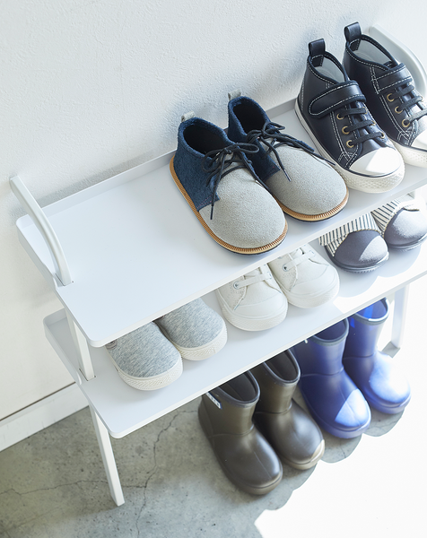 Schuhregal Frame Kids - Stahl - Weiß