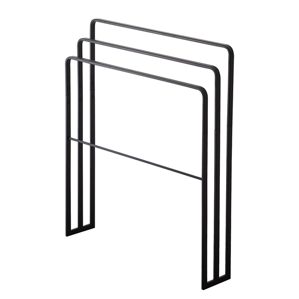 Handtuchhalter Tower - Stahl - Schwarz