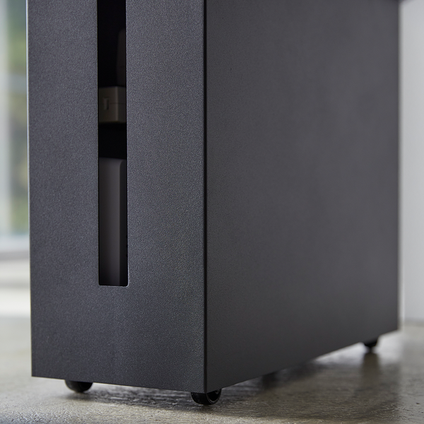 Kabelbox Tower - Stahl / Kunststoff - Schwarz