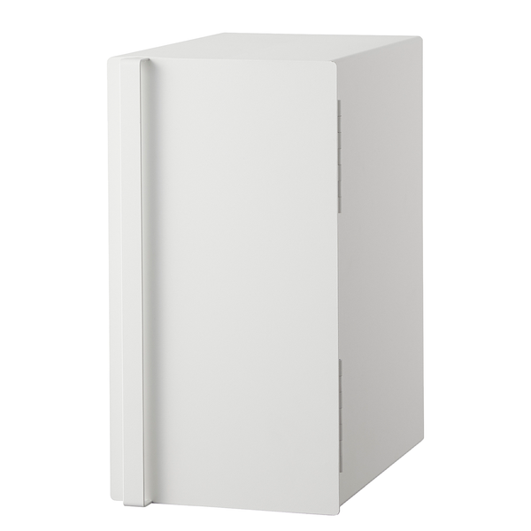 Brotkasten Tower Tall - Stahl - Weiß