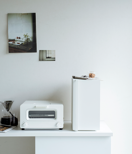 Brotkasten Tower Tall - Stahl - Weiß