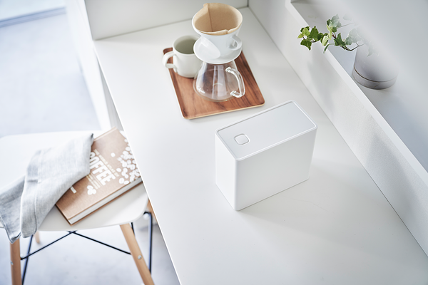 Kaffeedose Tower - Kunststoff - Weiß