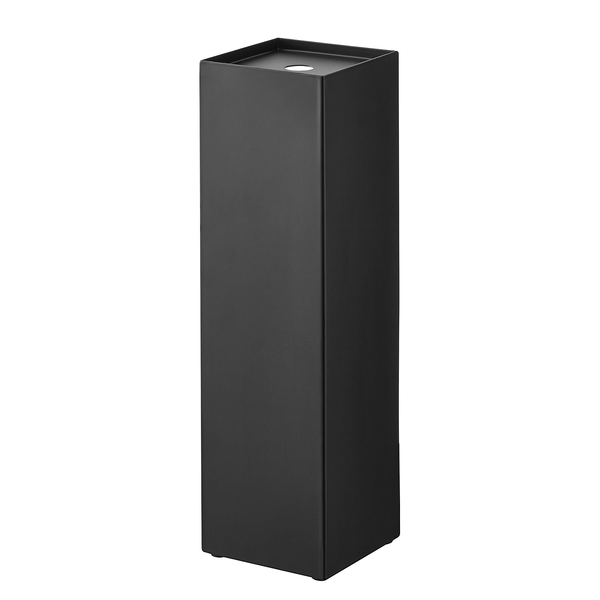 WC-Rollenbehälter Tower - Stahl - Schwarz