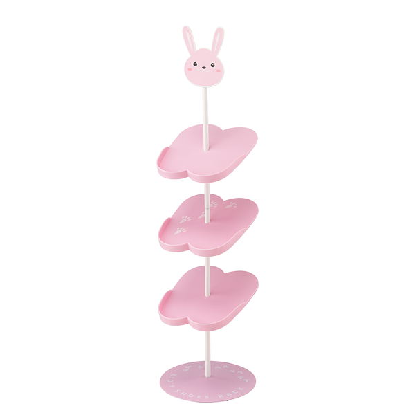 Schuhregal Kids - Stahl / Kunststoff - Rosa