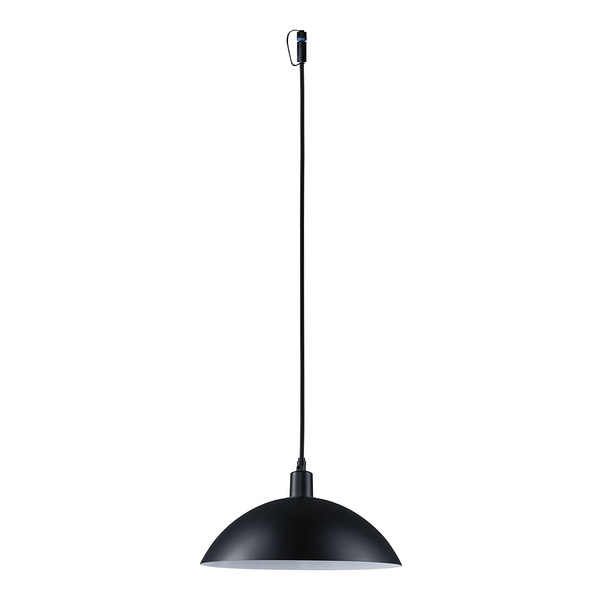 Pendelleuchte Plug & Shine Mapalo - Aluminium - Anthrazit - 1-flammig