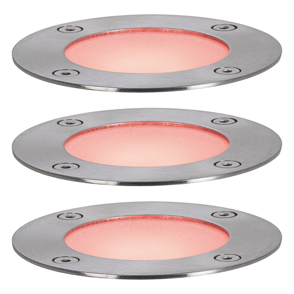 Einbauleuchte Plug & Shine Shio - Aluminium - Silber - 5-teilig