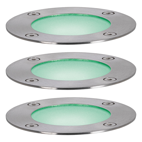 Einbauleuchte Plug & Shine Shio - Aluminium - Silber - 5-teilig
